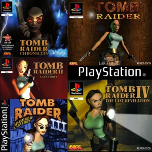 Lara Croft Tomb Raider PlayStation PS1 Retro Games - Choose Your Game - Picture 1 of 12