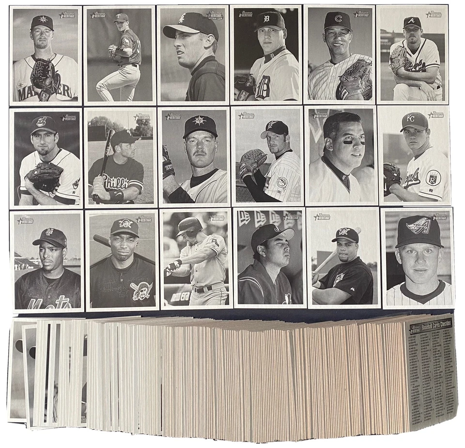  2001 Bowman Heritage - Baseball Cards #221-440 - Complete Your Set - You U Pick - Image 1 of 1