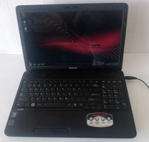 TOSHIBA SATELLITE C655-S5 15.6" INTEL CELERON 2.30GHz 320GB 4GB WIN 7 PRO - Picture 1 of 7
