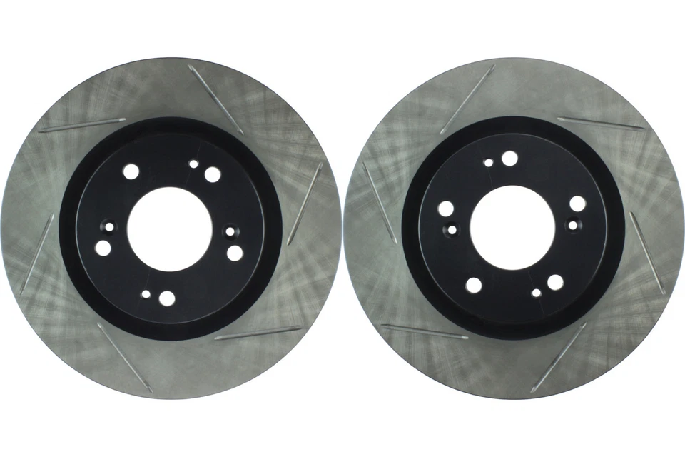 Front PAIR Stoptech Disc Brake Rotor for 2004-2009 Mitsubishi Galant (45695) - Image 1 of 4