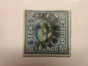 BAVARIA  Scott  11  USED  LotR  Cat $40 - Picture 1 of 1