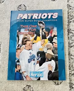 Patriots 2005 Super Bowl Champions: Dieser ist für die Geschichte von Boston Herald - Bild 1 von 5