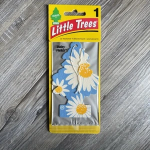 Little Trees Air Freshener Daisy Fields Scent Lot of 2 Car Home Office NEW - Picture 1 of 4