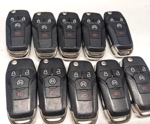 LOT OF 10 OEM FORD FLIP KEY FOB LOT KEYLESS ENTRY FOB LOT N5F-A08TDA  4 buttons - Picture 1 of 4
