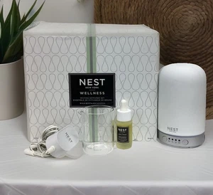 Nest WELLNESS Misting Diffuser Set Wild Mint & Eucalyptus 0.5oz AS PICTURED  - Picture 1 of 9