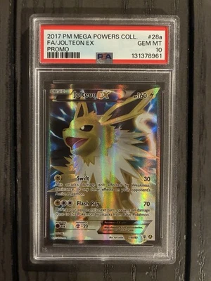 Jolteon EX - Full Art - Pokémon Generations XY - PSA 10 - Image 1 of 2
