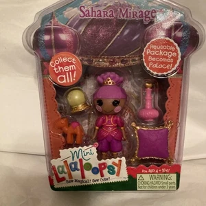 Neu in Verpackung Neu im Paket Mini Lalaloopsy Sahara Mirage Puppe # 7 Serie 2 Dschinn Flasche - Bild 1 von 7