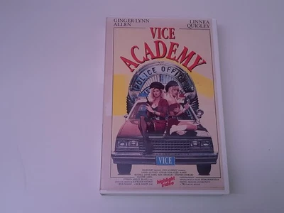 Vice Academy 1989 Uncut VHS German PAL Video Großbox Linnea Quigley Ginger Lynn - Bild 1 von 4