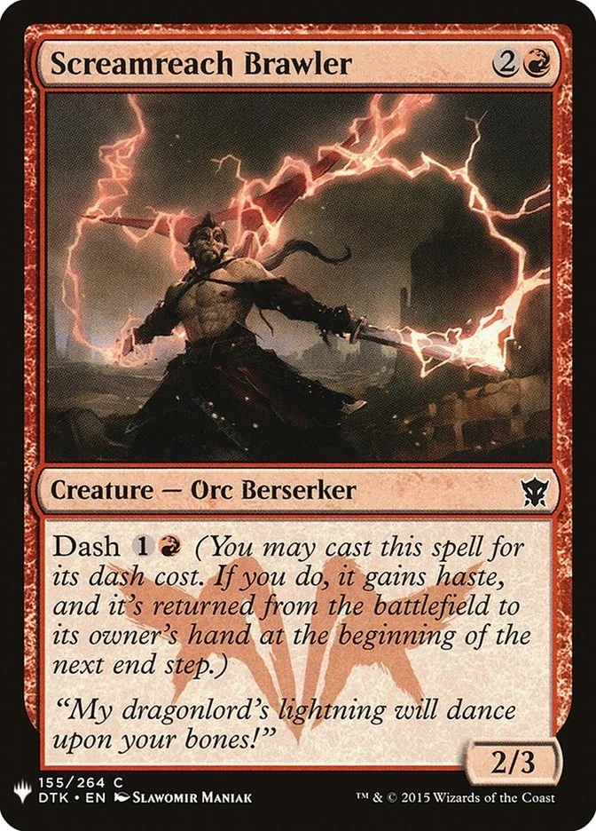 Screamreach Brawler - Mystery Booster #155/264 MTG Magic The Gathering - Image 1 of 1