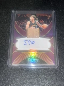 2024-25 Panini Select Jaylon Tyson Rookie Jersey Auto Purple /99 RC #RJA-TYS - Bild 1 von 2