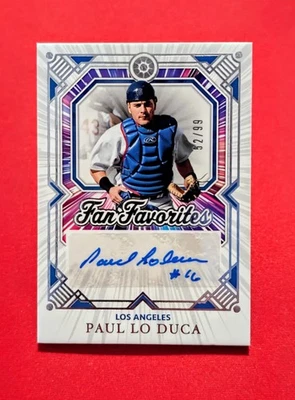 🔥Paul Lo Duca Auto/99 Favoritos de los Fans -2025 Panini Boys of Summer Béisbol #14 Foto 1 de 2