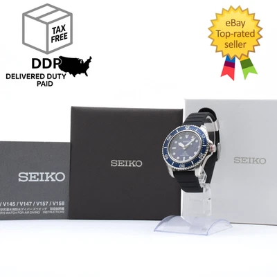 [COMO NUEVO con Caja] SEIKO X Prospex V157-0DP0 Para hombres Esfera Azul SBDJ055 Diver 200m JAPÓN Foto 1 de 4