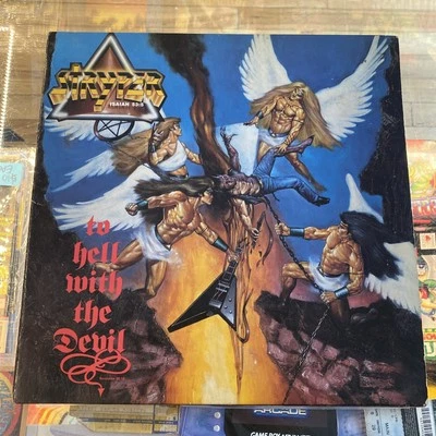 STRYPER 1986 Vintage Vinyl Record TO HELL WITH The DEVIL Album Christian Metal - Image 1 of 4