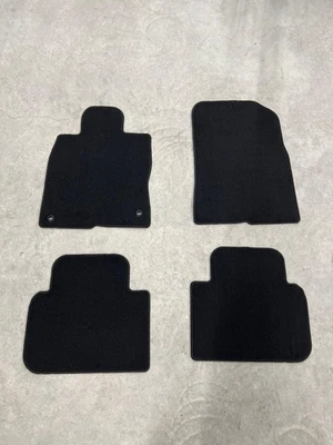 New OEM 2022-2026 Honda Civic Black Carpet Floor Mats  HONDA ORIGINAL EQUIPMENT - Image 1 of 3