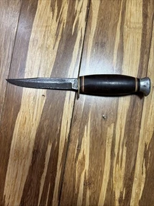 Vintage EDGE BRAND Germany Fixed Blade HUNTING KNIFE #437 - Picture 1 of 11