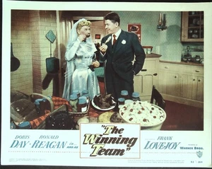 The Winning Team Lobby Card #3 1952 Braut Doris Day & Bräutigam Ronald Reagan! - Bild 1 von 1