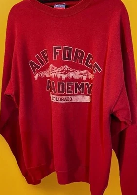 Sudadera grande vintage años 90 Air Force Academy Colorado🌄 Montañas Campeón Y2K Foto 1 de 4