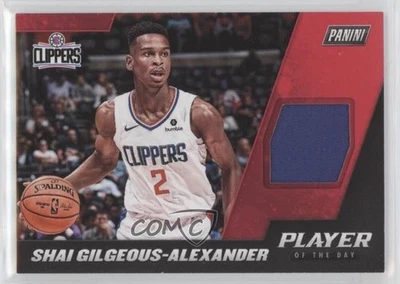 2018 Panini Player of the Day Memorabilia Shai Gilgeous-Alexander #SG Rookie RC - Image 1 of 2