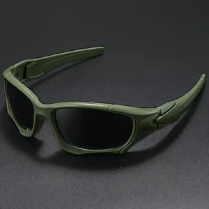 Sonnenbrille Coole Sportbrille Radfahrerbrille Brille UV400 Schwarz 83689 DG - Bild 1 von 4