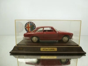 TOGI ALFA GT 1300 JUNIOR -VERY RARE 1ST VERSION- RED 1:23 - GOOD IN SHOWCASE - Picture 1 of 16