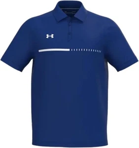 Neu mit Etikett Under Armour lockere Passform Victory Poloshirt für Herren - royalblau - S - Bild 1 von 1