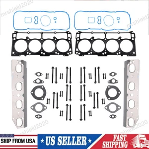 Head Gasket MLS Set For Dodge 1500 2500 Durango Chrys Jeep 5.7 16 OHV Vin T HEMI - Imagen 1 de 11
