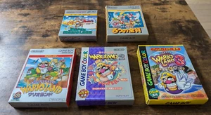 Super Mario Land 1 2 Wario Land 1 2 3 Nintendo Game Boy Color Lot of 5 NTSC-J - Picture 1 of 24
