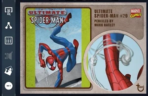 Carta rara Topps Marvel Collect Digital 2022 Spider-Man in dettaglio onda 3 - Foto 1 di 1