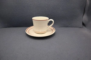 Royal Doulton Dinnerware Nutmeg L.S. 1036 Pattern Cup & Saucer Set - Picture 1 of 3