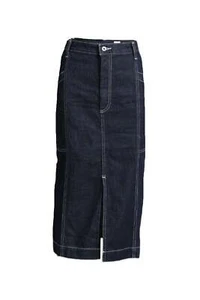 Levi's Midi Denim Blue Pencil Skirt Size M AU Work Preloved - Picture 1 of 4