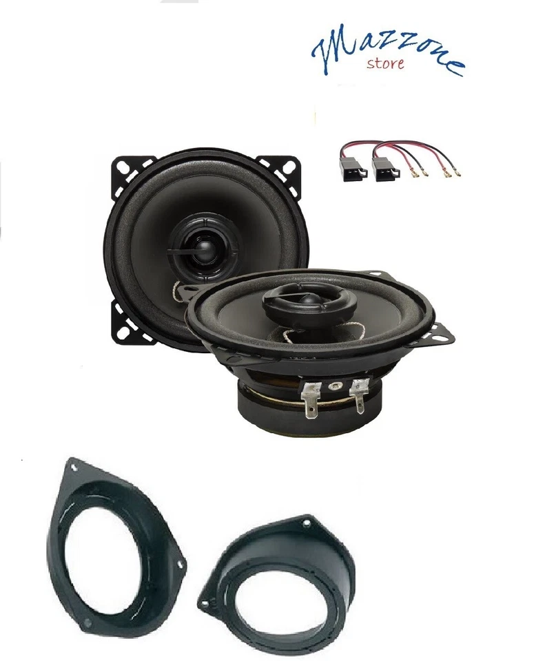 Phonocar 66020 Set 2 Haut Parleur pour Ford Ka 09> con Conn Brkt Arrière 10CM - Photo 1/1