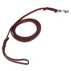 Pet Dog Leash Safety Rope Cowhide And Leather Belt For Walking Running Sd0