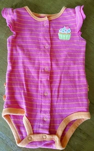 Carter's one piece summer outfit ADORABLE!!  Girls 6 mos! - Picture 1 of 1
