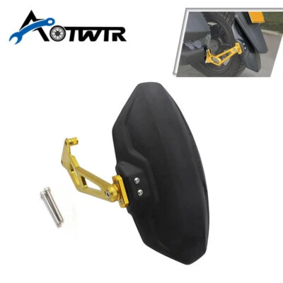 Cubierta de rueda trasera de motocicleta guardabarros protector contra salpicaduras guardabarros para Haojue UHR150 dorado Foto 1 de 4