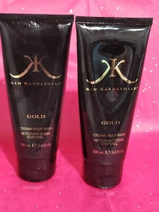 2X--Kim Kardashian gel de ducha gel de lavado corporal cremoso 3,4 OZ cada uno nuevo sin caja - Imagen 1 de 1