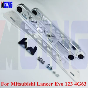 Rear Lower Control Arm Subframe Brace For Mitsubishi Lancer EVO 1 2 3 4G63 Kit - Picture 1 of 4