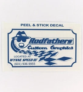 Rodfathers Custom Graphics Auto Sticker Decal Mississippi Wynne Speed Vtg NOS - Picture 1 of 1