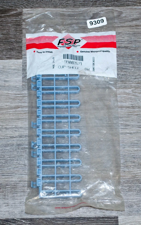 Полка для чашек посудомоечной машины Whirlpool 99002671 синяя - Изображение 1 из 1