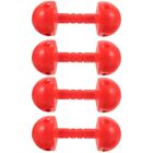 4 Pcs Dumbbell Weights Kids Supply Child Hollow Out Mushroom