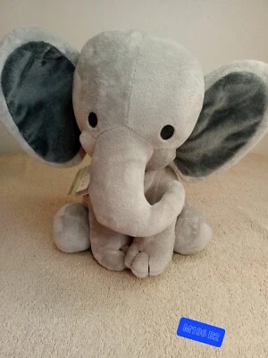 Bedtime Originals 230043E Choo Choo Humphrey Plush Elephant - Gray - Image 1 of 4