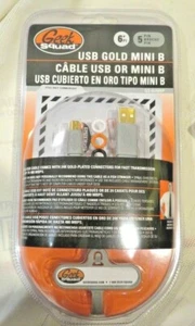 Geek Squad - 6' USB 2.0 Mini B Cable Model # GS-6UM5P (Brand New) - Picture 1 of 3