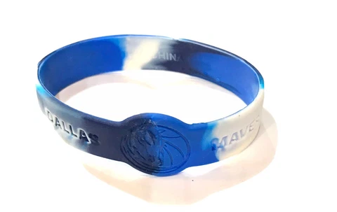 Dallas Mavericks Tie dye silicone team logo wristband bracelet Cover