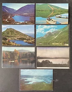 NEW HAMPSHIRE Lakes Postcard Lot Echo Moose Pond Waukewan Squam Profile - Picture 1 of 2