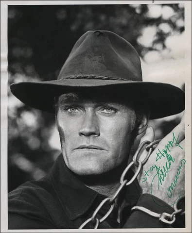 CHUCK CONNORS - AUTOGRAPHED SIGNED PHOTOGRAPH Cover