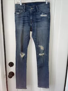 Abercrombie Fitch Felix Super Slim Stretch Size 26x30 - Picture 1 of 4