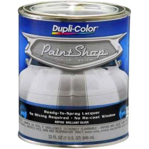 Paint Shop Finish System Base Coat Brilliant Silver Metallic - 32 oz. FREE SHIP - Picture 1 of 1