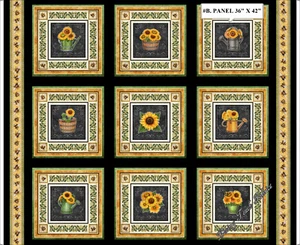 QUILTING TREASURES "ALWAYS FACE SUNSHINE" #27843-J STOFFBAHN 36"X43" - Bild 1 von 2