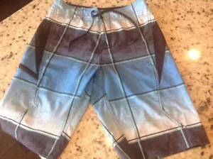 Pantalones cortos para hombre 28 Salt Life SLX-QD tabla elástica de vapor spandex azul poliéster - Imagen 1 de 10
