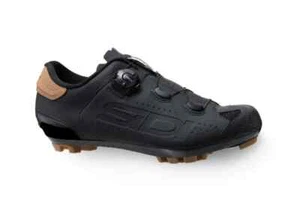 SIDI DUST SCARPE MTB TG. 43 BICI Mountain Bike Suola SR17 NUOVO - BLACK NERO - Bild 1 von 7