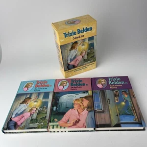 Trixie Belden 3-Buch-Set ~ Geheimnis der Villa ~ Rotes Trailer-Geheimnis ~ Torhaus - Bild 1 von 11